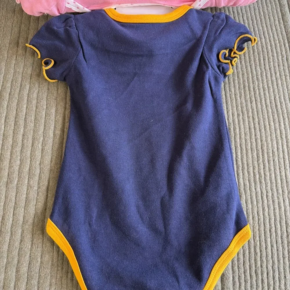 Murray State 3pc Bodysuit Set Girls Infant 0-3M
